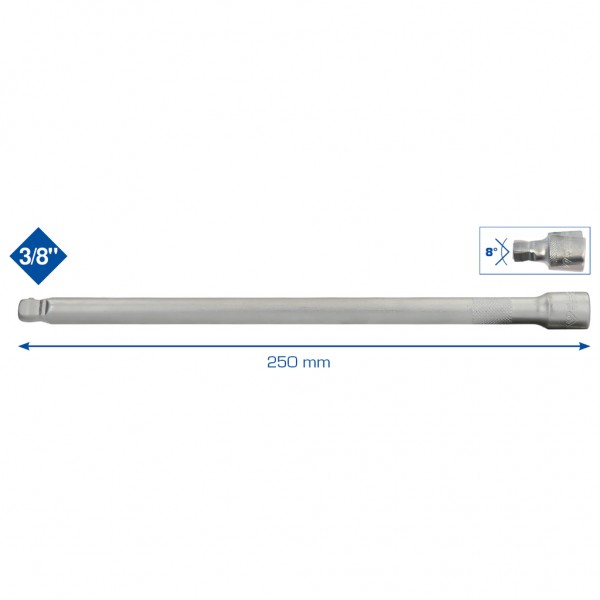 Brilliant Tools BT021912 3/8" otočné predĺženie, 250 mm